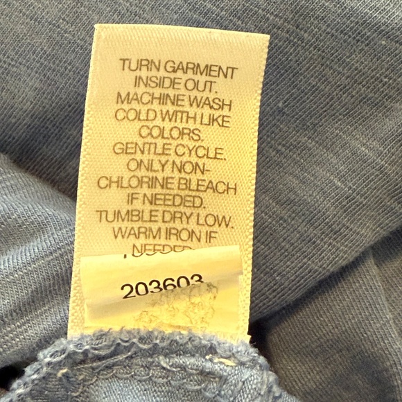 J Jill Women's XL Long Sleeve Medium-Powder Blue Long Sleeve Top - Picture 7 of 8